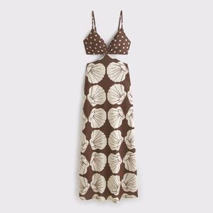 Abercrombie & Fitch M cutout maxi NWT
